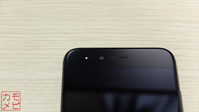 Xiaomi_MiA1 本体前面カメラ部分