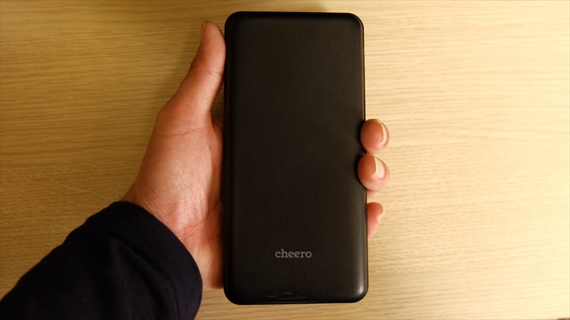 Power Delivery 45Wまで対応！超高速充電可能なモバイルバッテリー!cheero Power Deluxe 20100mAh